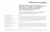 Mineração - SciELO · te mais homogêneos e ricos em óxidos de ferro (Rosière, 1983; Rosière et alii, 1993). A inversão da relação hematita/ ... constituintes minerais. Para