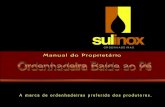 Manual Ordenha Sulinox - Ordenhadeiras Sulinoxsulinox.com/manuais/Manual Ordenha Sulinox - Parte 1.pdf · Tendo em vista o constante aperfeiçoamento de nossos equipamentos, as especificações