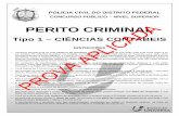 CONCURSO PÚBLICO – NÍVEL SUPERIOR · PERITO CRIMINAL Tipo 1 – CIÊNCIAS CONTÁBEIS ... Texto para responder às questões de 1 a 4. 1 4 7 PROVA APLICADA 10 13 16 19 22 25 28
