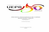 PROJETO PEDAGÓGICO DE CURSO EDUCAÇÃO FÍSICA …proreitorias.uepb.edu.br/prograd/download/0137-2016-PPC-Campus-I... · UNIVERSIDADE ESTADUAL DA PARAIBA CENTRO DE CIÊNCIAS BIOLÓGICAS