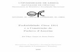 Probabilidade Circa 1914 e a Construção de Pacheco d’Amorimrepositorio.ul.pt/bitstream/10451/1542/1/16398_Probabilidade_Circa... · iii Abstract Diogo Pacheco d’Amorim presented