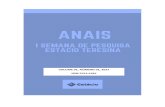 VOLUME 01, NÚMERO 01, 2017 ISSN 2594-648Xportal.estacio.br/media/3728598/anais-i-semana-da-pesquisa-estacio... · Profa. Dra. Liana Cardoso Andrade Prof. Me. Danieli Maria Matias