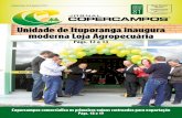 Unidade de Ituporanga inaugura moderna Loja Agropecuária · Campos Novos, 22 de Agosto de 2014 81 Edição ANO VI Copercampos comercializa os primeiros suínos rastreados para exportação