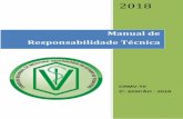 Manual de Responsabilidade Técnica · 2018-04-09 · preservação da saúde, da segurança e o bem-estar da ... dedicação, interesse, ética e responsabilidade. Conceitua-se,