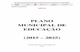 PLANO MUNICIPAL DE EDUCAÇÃO (2015 – 2025) Aprovadas/2015/Lei 2... · mesorregião do Agreste, de Pernambuco, do Nordeste e do Brasil.....105 Gráfico 17 – Metas para a educação