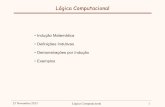 Lógica Computacional - LClc.ssdi.di.fct.unl.pt/1314/teoricas/aula_lc_22.pdf · Demonstração de Fórmulas Universais ... - Em geral qualquer número real (racional ou irracional)