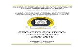 PROJETO POLÍTICO- PEDAGÓGICO 2008-2010 · localizado à Rua Sete de Setembro, nº 58 – Bairro Lindouro, Pinhão – Paraná, é uma ... O esquema de "planejar para" está superado.