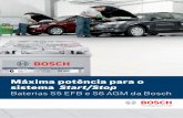 Boschpt-ww.bosch-automotive.com/media/parts/brochures_1/bateries/... · Apoio na promoção de vendas e marketing ... O sistema de gestão da bateria indica que existe energia suficiente