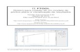 FTOOL - webserver2.tecgraf.puc-rio.br · Roteiro para criação de um modelo de pórtico plano e visualização de resultados 12 Seleção de barras por grupo vazio ( NONE ) de propriedades
