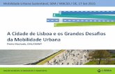 Pedro Machado, CML/DMMT - Ordem dos Engenheiros · • Pacote da Mobilidade Urbana • Estratégia Europeia para o Desenvolvimento Sustentável • Estratégia Energética para a