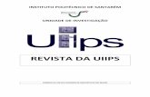 REVISTA DA UIIPS - ipsantarem.pt · Susana Colaço Escola Superior de Gestão e Tecnologia ... os livres laterais e os pontapés de canto, ... (Silva et al., 2011; Ventura, 2011)