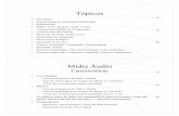 Tópicos - lncc.brjauvane/SMM/2002/SMM-A03.pdf · para transmissão de um sinal de voz e um de música amostrados à taxa de Nyquist e com, respectivamente, 12 e 16 bits por ... (como