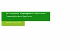Microsoft Enterprise Servicesdownload.microsoft.com/download/1/4/7/147DFACF-608A-440A-9E6A... · incluindo uma nuvem híbrida e opções de Infraestrutura .como umServiço ... scorecard