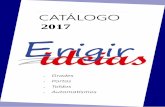 CATÁLOGO 2016 2017 - erigirideias.com · - Moldura de aço galvanizado com 1,2mm de espessura de alta resistência com canal para selo de fumo frio, com garras de fixação e furos