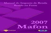 Manual do Imposto de Renda Retido na Fonte - Receita Federal · d) as contribuições para as entidades de previdência privada domiciliadas no Brasil e as contribuições para o