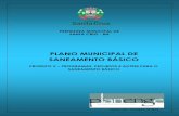 PLANO MUNICIPAL DE SANEAMENTO BÁSICO - Prefeitura ... · Os serviços prestados são para o Plano Municipal de Saneamento Básico ... atuando como agente transformador no contexto