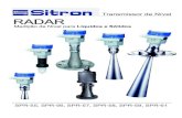 Transmissor de Nível RADAR - sitron.com · 1 Índice Transmissor de Nível por Radar 1 Principio de Medição 02
