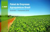 Painel de Empresas Agroquímicos Brasil · Adjuvantes e Reguladores de Crescimento SIM Biológicos SIM Inoculantes, Polímeros e Colorantes NÃO Vendas para Terceiros NÃO 16 empresas