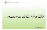 Manual EIV IPDSAipdsa.org.br/dados/link/139/arquivo/Manual_EIV_SETEMBRO_2016.pdf · Trânsito Urbano (RITU) e Estudo de Impacto de Vizinhança (EIV) e seu respectivo Relatório de