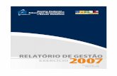 Luís Inácio Lula da Silva CENTRO FEDERAL DE EDUCAÇÃO ...³rio_de... · Resumo do Relatório de Gestão 2007 - Centro Federal de Educação Tecnológica de Santa Catarina – CEFET-SC