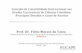 Prof. Dr. Fábio Moraes da CostaProf. Dr. Fábio Moraes da Costa · 2013-01-04 · Aumento de operações cross-border(emissões de ADRs, ... Em processo de convergência Adotam/Permitem