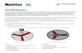 Ventiladores - orlandofreitas.ptorlandofreitas.pt/pdf/VENTILADOR-Multifan.pdf · A extensa gama de ventiladores da Vostermans Ventilation adequa-se a um largo numero de aplicações