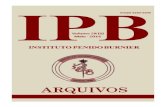 Arquivos do Instituto Penido Burnier - Fundação Dr ...fundacaopenidoburnier.com.br/wp-content/uploads/2015/06/Revista... · ... Sta.Cruz de La Sierra/Bolívia ... Título do artigo,