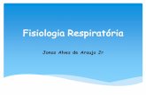 Jonas Alves de Araujo Jr - unifac.edu.br · Fornecimento de oxigênio aos tecidos e remoção do dióxido de carbono. ... • O ritmo respiratório basal é mantido pelo centro respiratório,