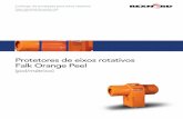 Protetores de eixos rotativos Falk Orange Peel - Rexnord · 6" x 3"/150 x 75 mm Etiqueta de segurança horizontal – acoplamento e eixo 2924290 2924296 6" x 3"/150 x 75 mm Etiqueta