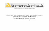 Manual de Instalação das Catracas ATZ e Configuração no ...§ão-da... · Uma marca do Grupo Intelbras Manual de Instalação das Catracas ATZ e Configuração no Software NetControl