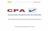 CPA - Campus de Pindamonhangaba · COMPOSIÇÃO DA CPA ... n° 10.861, de 14 de abril de 2004, fundamenta-se na necessidade de promover e garantir a qualidade da educação superior,