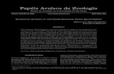 Papéis Avulsos de Zoologia - SciELO · 1 Museu de História Natural de Taubaté. Rua Colômbia, 99, CEP 12030-520, Taubaté, SP, Brasil. E-mail: halvarenga@uol.com.br. 2 Departamento