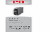 9203 - prelectronics.com in Brazilian/9203V002... · Classe I/II/III, Div. 1, Gr. A-G. • Driver Ex para controle Liga / Desliga de solenoide, alarmes acústicos e LEDs montados