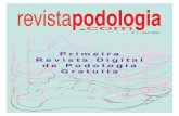 Primeira Revista Digital de Podologia Gratuitarevistapodologia.com/jdownloads/Revista Digital Gratuita Portugues... · Após procedimento de auriculoterapia, para analgesia do local,