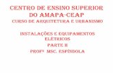 CENTRO DE ENSINO SUPERIOR DO AMAPA-CEAP · consagrado no Brasil (NBR 5444/77).Está na xerox ... choques elétricos •A norma ABNT NBR NM 60898 é a que trata exclusivamente sobre