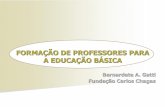 FORMAÇÃO DE PROFESSORES PARA A EDUCAÇÃO BÁSICAfncee.com.br/wp-content/uploads/2016/11/Formação-de-Professores... · Fundação Carlos Chagas FORMAÇÃO DE PROFESSORES PARA