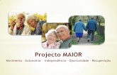 EnvelheSer – intervenções para um envelhecimento activo MAIOR (ficheiro para... · Missão Sorriso • 2003 – apoio a unidades na área materno-infantil • 2011 – alargamento