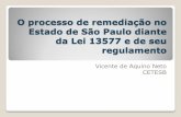 O processo de remediação no Estado de São Paulo diante da ...az545403.vo.msecnd.net/uploads/2013/09/Sr-Vicente-Palestra-Remedi... · Plano de Intervenção - Informações descrição