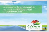 Soluções no transporte de resíduos industrial e comercialclimaambiental.com.br/apres_clima/files/publication.pdf · Os motoristas possuem curso MOPP para transportar produtos perigosos.