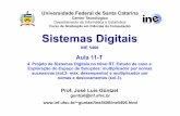 Aula 11-T - inf.ufsc.brj.guntzel/ine5406/SD_aula11T.pdf · 4. Projeto de Sistemas Digitais no Nível RT INE/CTC/UFSC Slide 11T.3 Prof. José Luís Güntze Sistemas Digitais - semestre