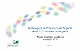 ModelagemProcessosNegocio-Aula2-Processos de Negocioandrea/teaching/201801/mpn... · • Exemplo: Empresa de Petróleo • Processos-chave • Produção de petróleo ... • Consiste