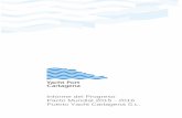 Informe del Progreso Pacto Mundial 2015 - 2016 Puerto ... · racional del medio natural marino, con la reutilización y maximización del uso de ... será publicado también en el