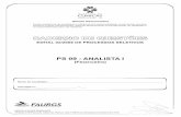 PS 09 – ANALISTA I (Financeiro) Pág. 1conteudo.portalfaurgs.com.br/arq_upload/16684_PS 09 ANALISTA I... · O índice de Liquidez Corrente no período de 2007 ... 1,00. (E) 1,02.