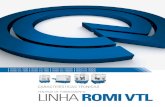 LICENTROS DE TORNEAMENTONHA ROMI VTL · Tipo T - para ferramentas fixas com disco padrão Romi ... • Interface eletrônica ... • Transdutor linear de posição (régua óptica)