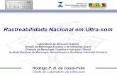 Rastreabilidade Nacional em Ultra- · PDF fileRodrigo P. B. da Costa-Felix Chefe do Laboratório de Ultra-som Rastreabilidade Nacional em Ultra-som Laboratório de Ultra-som (Labus)