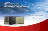 Compressores de Ar de Parafusos Rotativos Lubrificadopaulocrgomes.com.br/wp-content/uploads/2018/11/COMPRESSORES-DE-AR... · Sistema totalmente integrado, à prova de vazamentos,