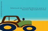 Manual de Ecoeﬁciência para o - ...ecodeep.org/wp-content/uploads/2015/07/Manual-Ecoeficiencia-v2.pdf · TíTulo ‘Manual de Ecoeficiência para o Sector Agroalimentar’ produzido