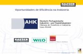 Oportunidades de Eficiência na Indústria - AHK Portugal · KAESER Kompressoren / / Seite 2 Ar comprimido é uma energia tão importante como a energia eléctrica Uma falha no abastecimento