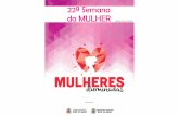 22ª Semana da MULHER - Câmara Municipal de Rio Claro · Concurso de Poesias – Tema: MULHERES ILUMINADAS Do dia 1 ao dia 20 – Inscrições para o Concurso de Poesias com a parcipação