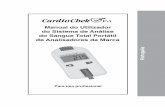 Manual do Utilizador do Sistema de Análise do Sangue Total ...ptsdiagnostics-apps.com/pdf_files/cardiochek_pa/user_guides/pa... · Configurar Som Configuração da Impressão ...